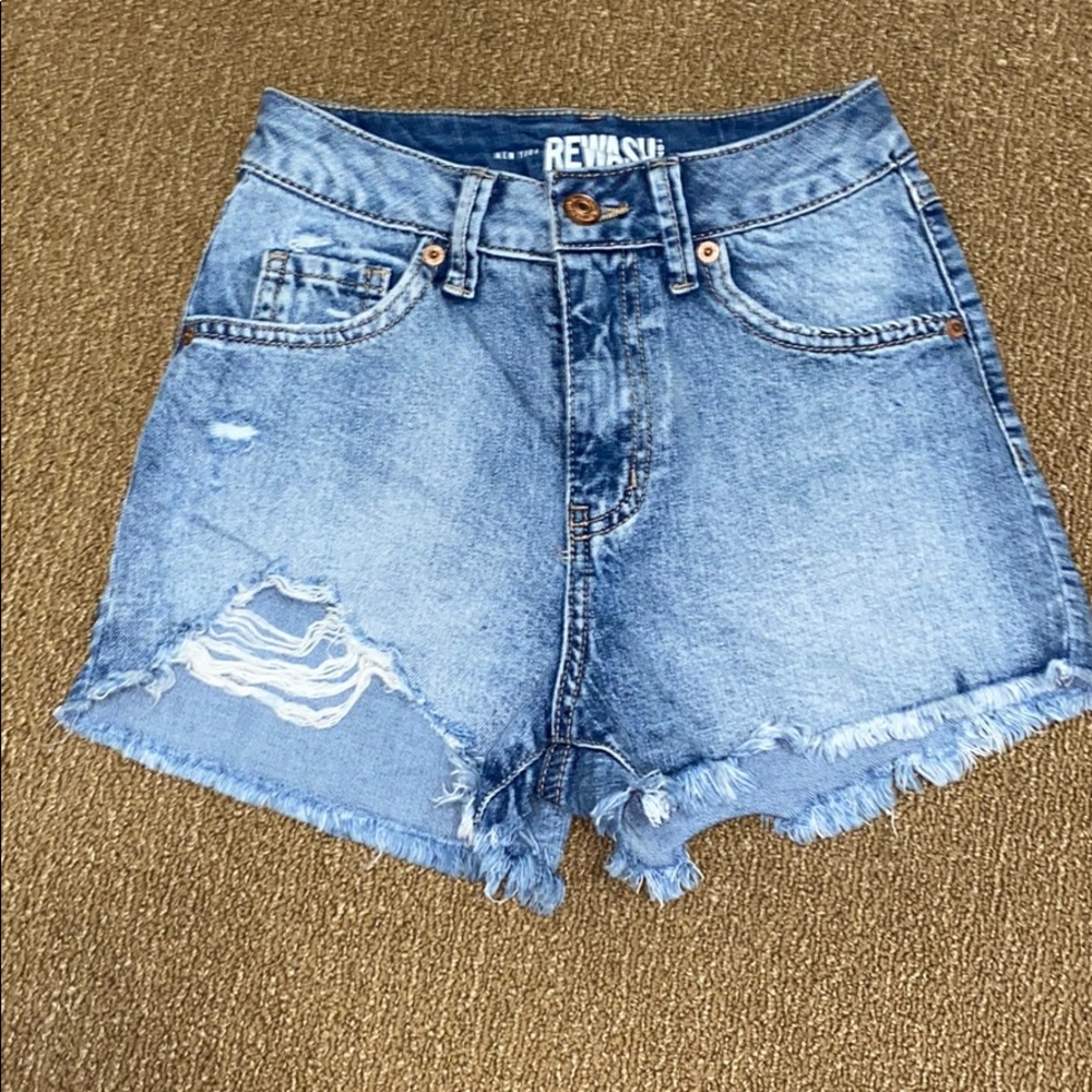 High waisted shorts
